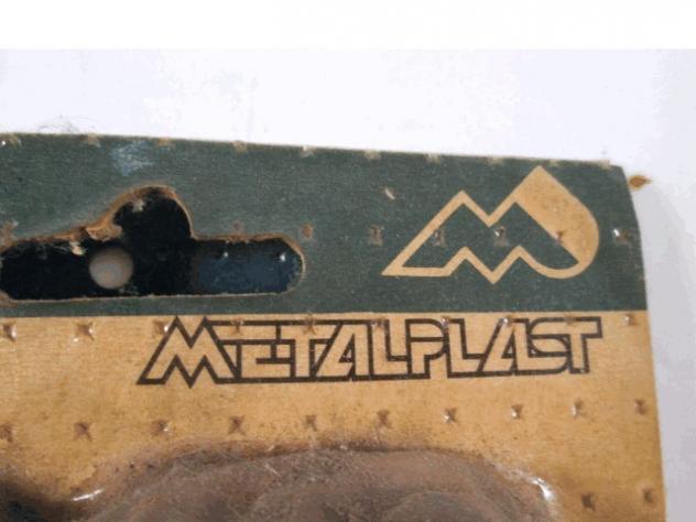 1331 GOMMINI RIVESTIMENTO COPRI PEDALI FRENO E FRIZIONE METALPLAST ALFA ROMEO ALFETTA 2.0 B RICAMBIO NUOVO - Foto 3