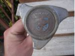 vespa faro basso porta ruota cromato d 'epoca
