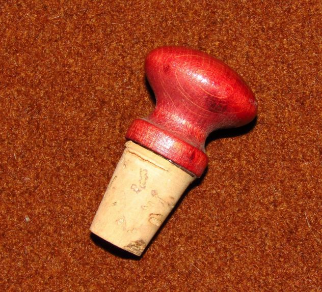 Bottiglia Bicchielli Argento in vetro rosso - Foto 4