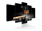 Quadro Bevo E Fumo Cm. 100x50 E 200x100 - ARREDALACASA