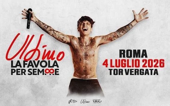 Biglietti Ultimo La Favola per Sempre sabato, 04/07 Tor Vergata