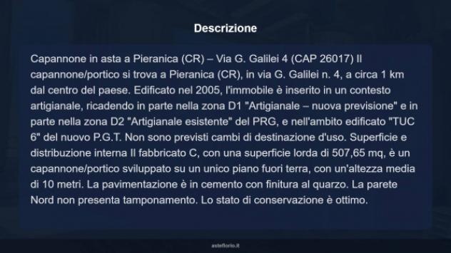 Immobile in asta di 507 m² in vendita a Pieranica - Foto 4