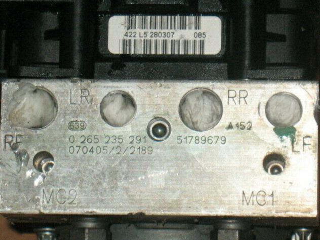 0265235291 POMPA ABS FIAT BRAVO 1.9 JTD 0265235291 0265950670 - Foto 2