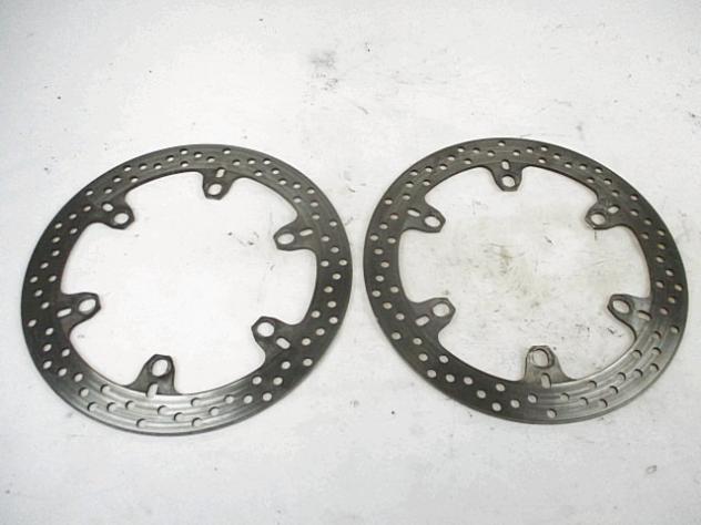 COPPIA DISCHI FRENO ANTERIORI DUCATI MULTISTRADA 1100 S 2006 - 2009 492.4.061.1A FRONT BRAKE DISCS