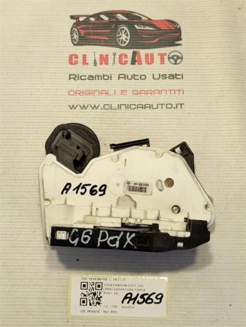 SERRATURA POSTERIORE DESTRA VOLKSWAGEN Golf 6 Berlina 5K4839016B (0812) - Foto 3