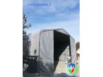 Strutture mobili per magazzino, deposito, rimessaggio 8,0 x 20,0 x 4,0  pvc 720