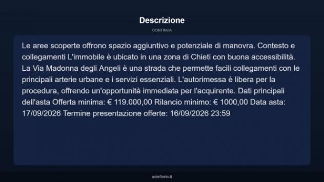 Immobile in asta di 83 m² in vendita a Chieti - Foto 4