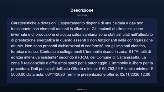 Immobile in asta di 116 m² in vendita a Caltanissetta - Foto 4