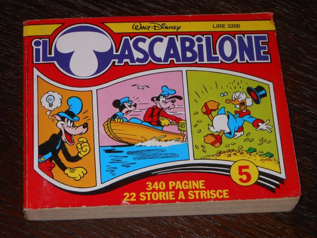 IL TASCABILONE N. 5, WALT DISNEY, ARNOLDO MONDADORI EDITORE 1988. - Foto 2