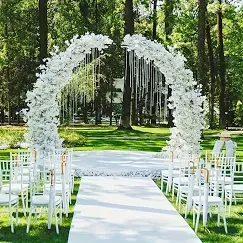 Noleggio Attrezzature Candelabri Arco nuziale arcostruttura specchio per selfie - Foto 4