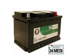 BATTERIA AUTO 60 Ah Bassa 540A Spunto Garanzia 242x175x175
