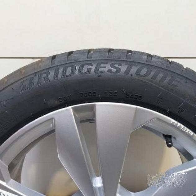 4 gomme e cerchi vw bridgestone 215 55 18 a35549 - Foto 6