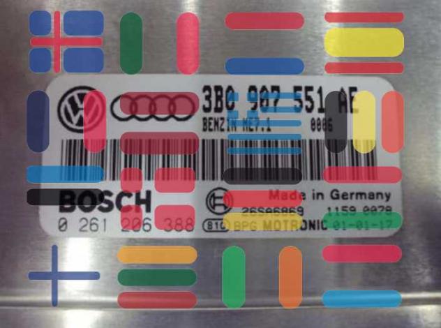 0261206388 3B0907551AE Volkswagen Passat 2.8 centralina motore Bosch - Foto 2