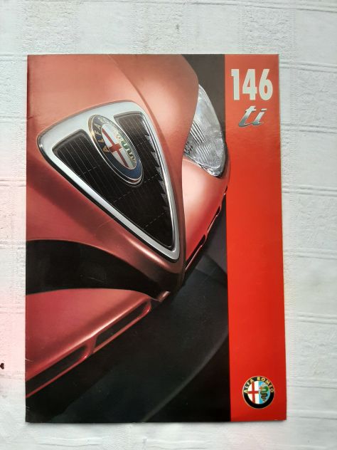 ALFA ROMEO 146 TI DEPLIANT ORIGINALE