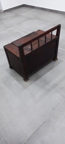 antica cassapanca in legno - Foto 3