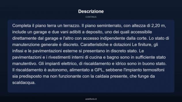 Immobile in asta di 138 m² con più di 5 locali e box auto in vendita a Scandriglia - Foto 13
