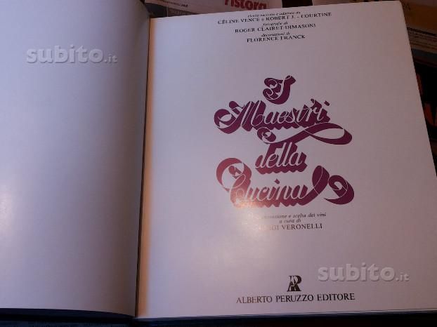 I MAESTRI DELLA CUCINA Peruzzo Editore 1974 - Foto 6