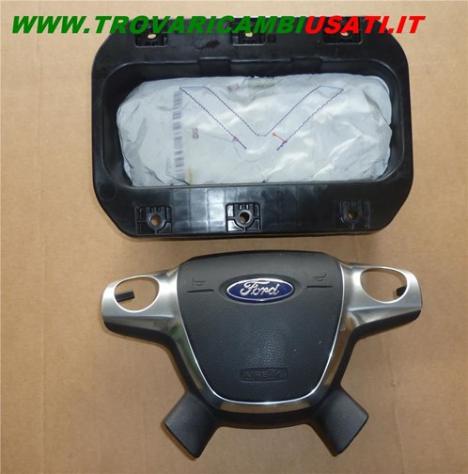 DISPOSITIVO AIRBAG LATO GUIDA AIR VOLANTE SP. LAT VERDE + PASS SPIINA LAT ARANCIONE FORD FOCUS (CB8) ABBINATO SOLO A CRUSCOTTO  Carrozzeria  Sicurezza