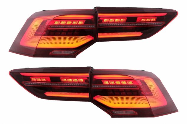 FARI POSTERIORI FULL LED VOLKSWAGEN GOLF 8 FRECCIA DINAMICA ROSSI