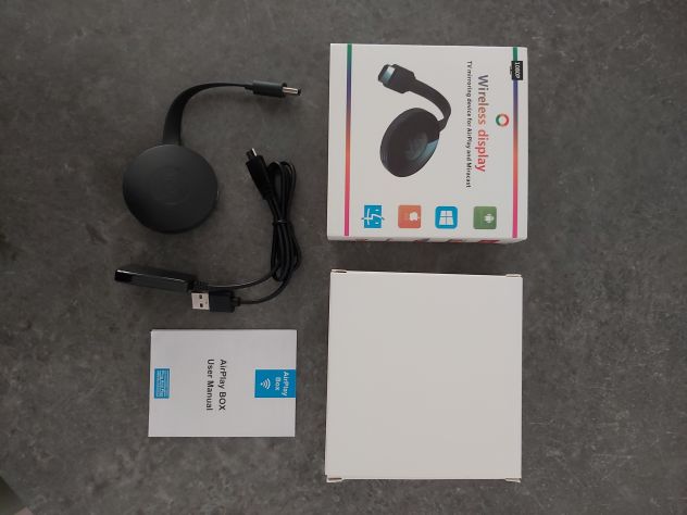 Wireless Display AirPlay Box Mirascreen