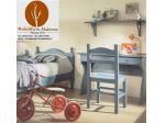 Mobili Rustici Country Cameretta in Legno Rustica Azzurra cod 712 Nuova Hotel