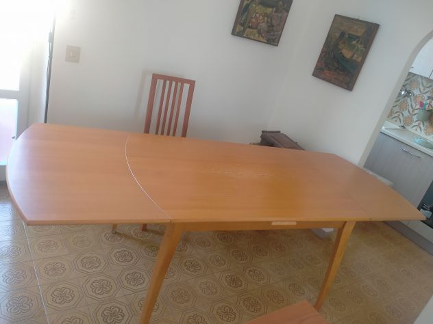 Tavolo Ikea Kronvik, allungabile, color faggio. - Foto 2