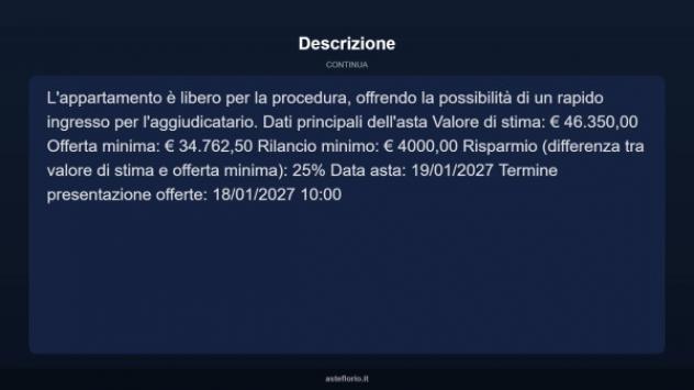 Immobile in asta di 50 m² in vendita a Quartu Sant'Elena - Foto 5