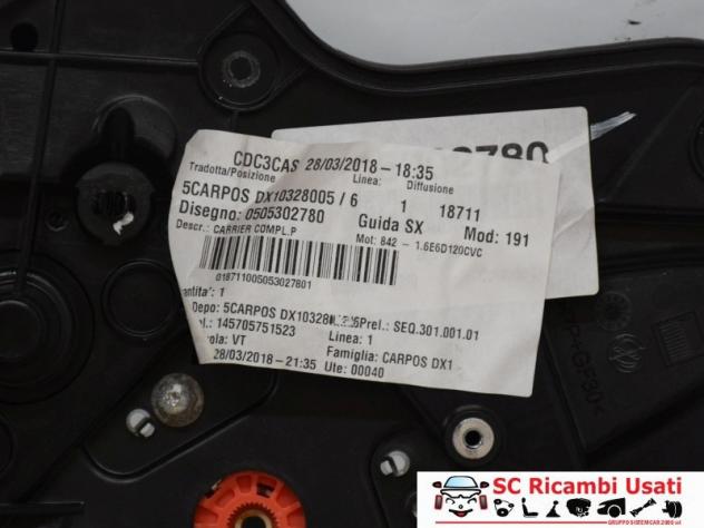 MECCANISMO ALZAVETRO POST. DX ALFA ROMEO Giulietta Serie (940_) 50530278 (13) - Foto 3