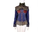 Giacca Jeans imbottita, modello unico artigianale - tg. S