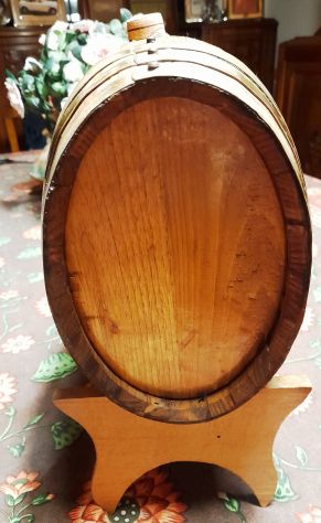 botticella in legno con basamento cm.22x27x10 - Foto 10