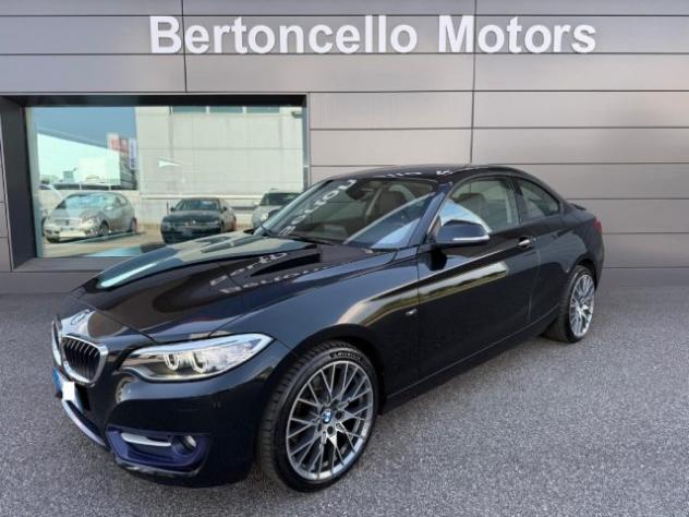 BMW 220 i 2.0 184cv Coupé SPORT KIT M2 SCARICO-PELLE-18" rif. 23838478