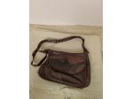 Borsa tracolla in pelle patchwork marrone borsa a tracolla marrone realizzata i