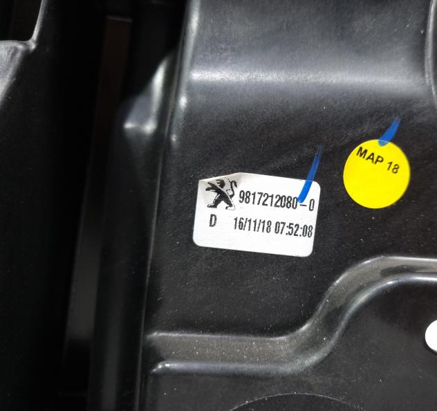 ALZACRISTALLO ELETTRICO ANT. DX PEUGEOT Partner Serie 9817212080 (1618) - Foto 6