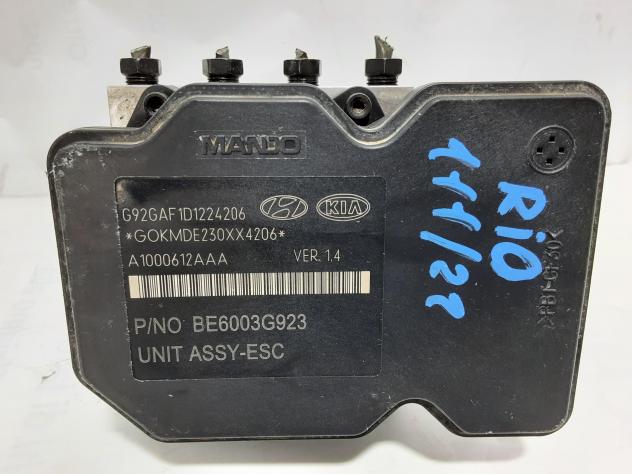 ABS KIA Rio 4° Serie 589201W505 D3FA Diesel 1100 (11) - Foto 4