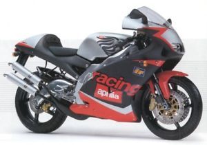 aprilia rs 250 - kit adesivi codone nero diablo
