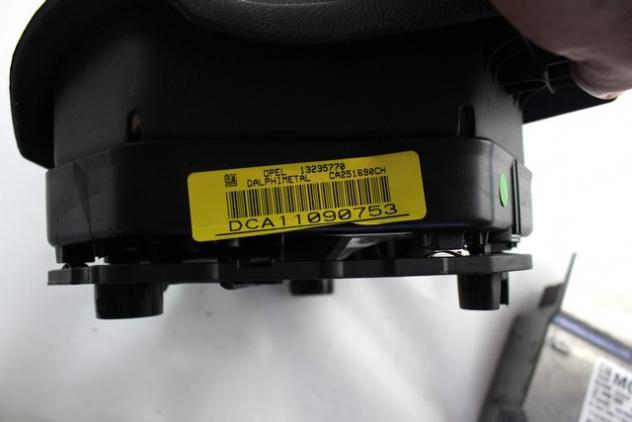 13356383 KIT AIRBAG OPEL CORSA D 1.3 D 70KW 6M 3P (2011) RICAMBIO USATO CON CENTRALINA AIRBAG, AIRBAG VOLANTE GUIDATORE, AIRBAG PASSEGGERO, CRUSCOTTO - Foto 6