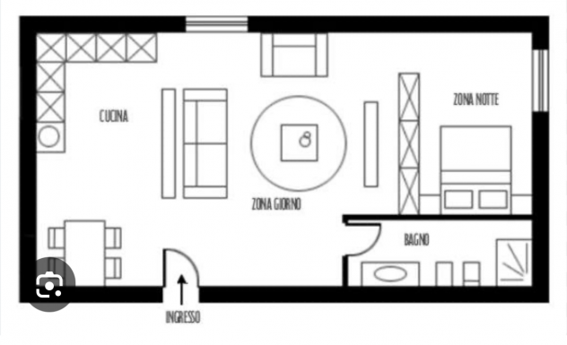 MONOLOCALE IN VIA NAPIONE: 300 euro - Foto 2