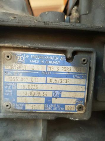 cambio usato ecosplit 4 16 s 2533 to x daf rapp. 13,80-0,84 - Foto 4