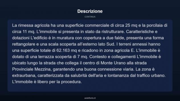 Immobile in asta di 157 m² con più di 5 locali in vendita a Monte Urano - Foto 18