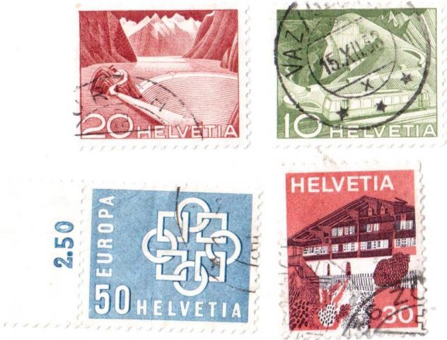 Francobolli da collezione Svizzera - Foto 3