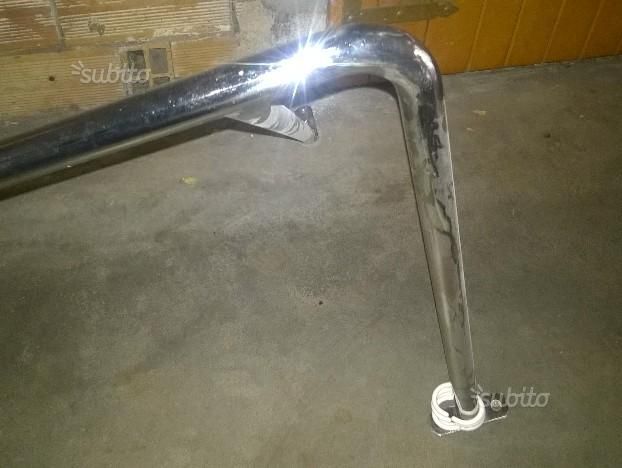 Porta tenda per vasca - inox 155 x 53 struttura - Foto 3