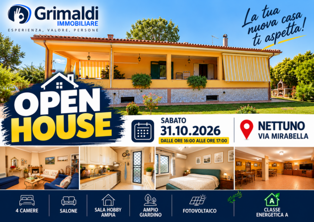 Villa in vendita a Nettuno