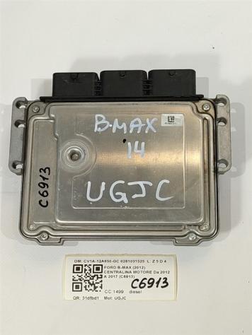 CENTRALINA MOTORE FORD B - Max Berlina CV1A-12A650-GC 0281031525 UGJC diesel 1499 (12) - Foto 3