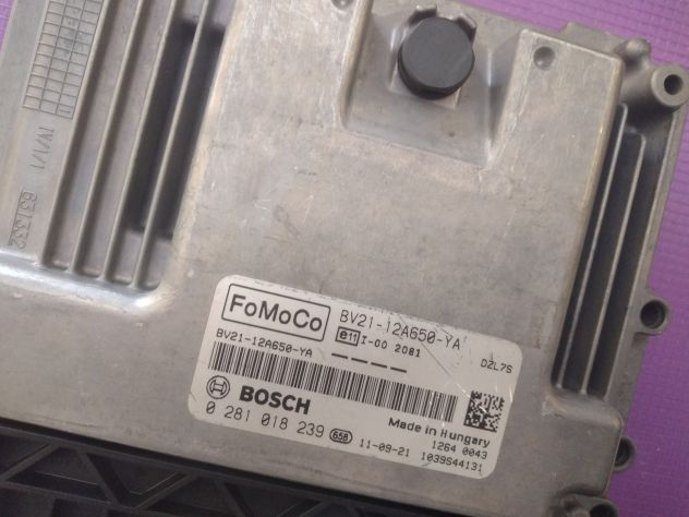 CENTRALINA MOTORE FORD FIESTA 1.4 TDCI BOSCH 0 281 018 239, 0281018239, FoMoCo B - Foto 6