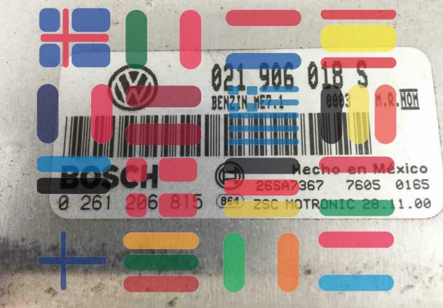 0261206815 021906018S Volkswagen centralina motore Bosch - Foto 2