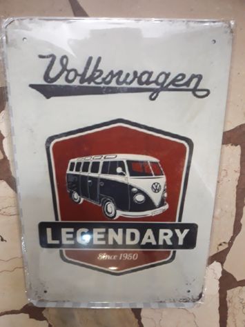 COLLEZIONE TARGHE METALLO VOLKSWAGEN - Foto 4