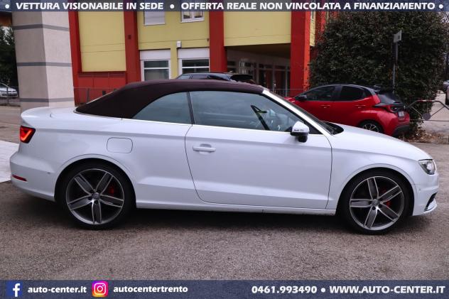 Audi A3 A3 Cabrio 2.0 TDI Stronic Sport *19 PELLE - Foto 5