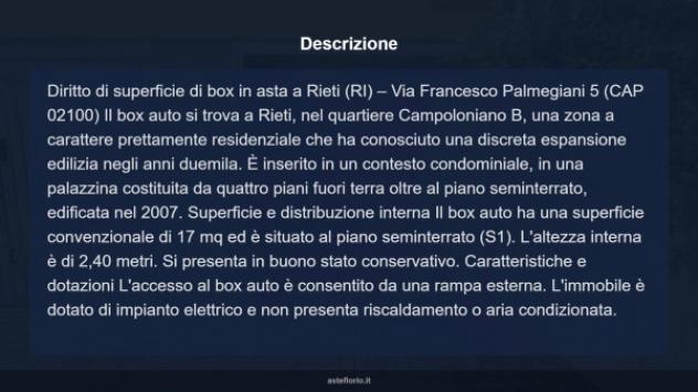 Immobile in asta di 17 m² in vendita a Rieti - Foto 9