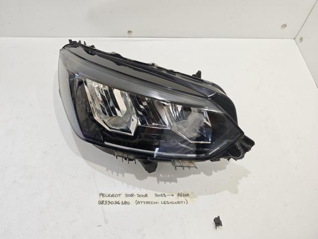 FARO ANTERIORE DESTRO PEUGEOT 208 Serie 9833036180 (19) - Foto 2