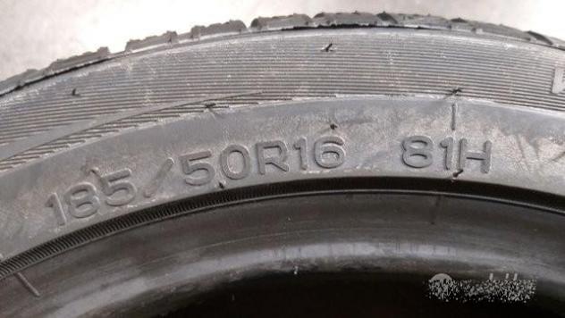 4 gomme 185 50 16 NANKANG A1604 - Foto 6